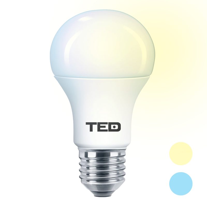 15W Standard LED Light Bulb - E27 fitting - 6400K / 2700K - TED Electric - Image 2