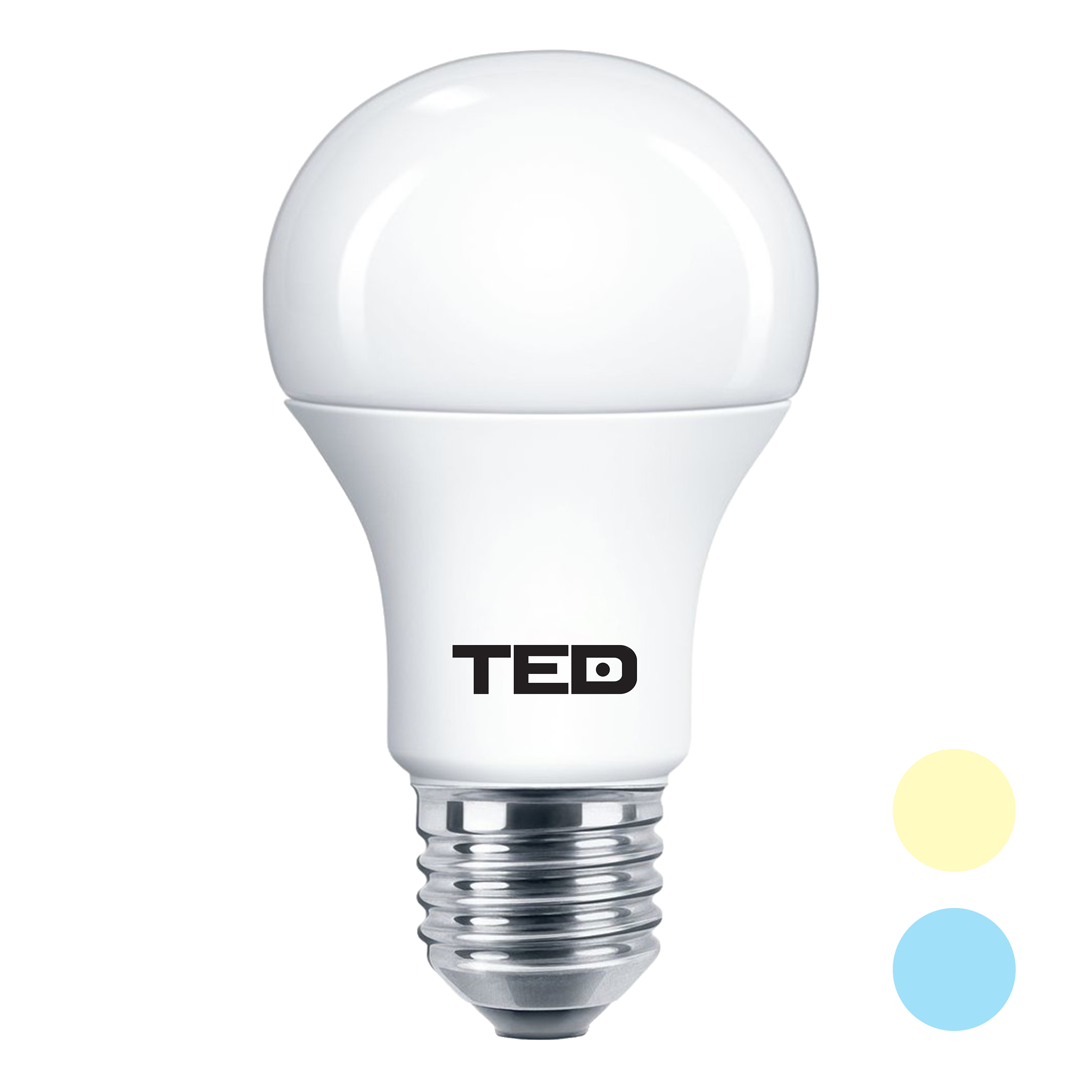 7W Standard LED Light Bulb E27 fitting 6400K 2700K TED Electric TED Electric
