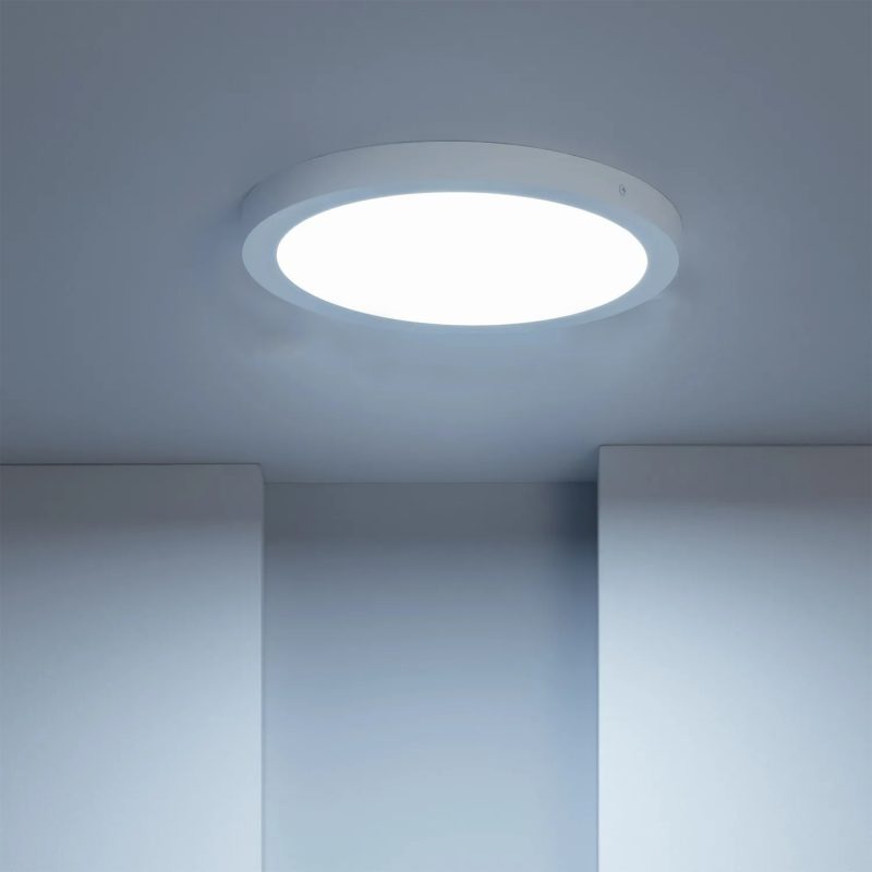 24W Round Ceiling LED Light - 6400K cool light - TED Electric - Image 2