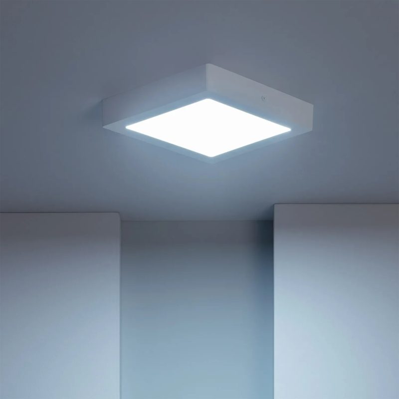 18W Square Ceiling LED Light - 6400K cool light - TED Electric - Image 2
