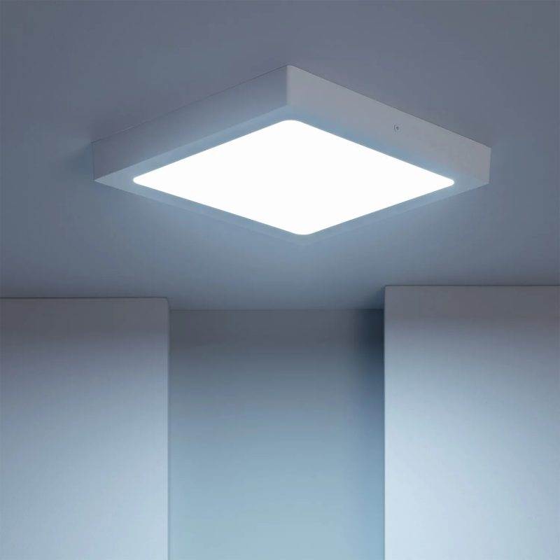 24W Square Ceiling LED Light - 6400K cool light - TED Electric - Image 2