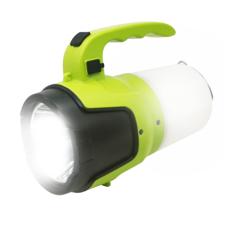 10W 320lm Camping LED Flashlight 2 in 1 TED002129 - USB rechargeable / waterproof IP44 - TED Electric - Image 2