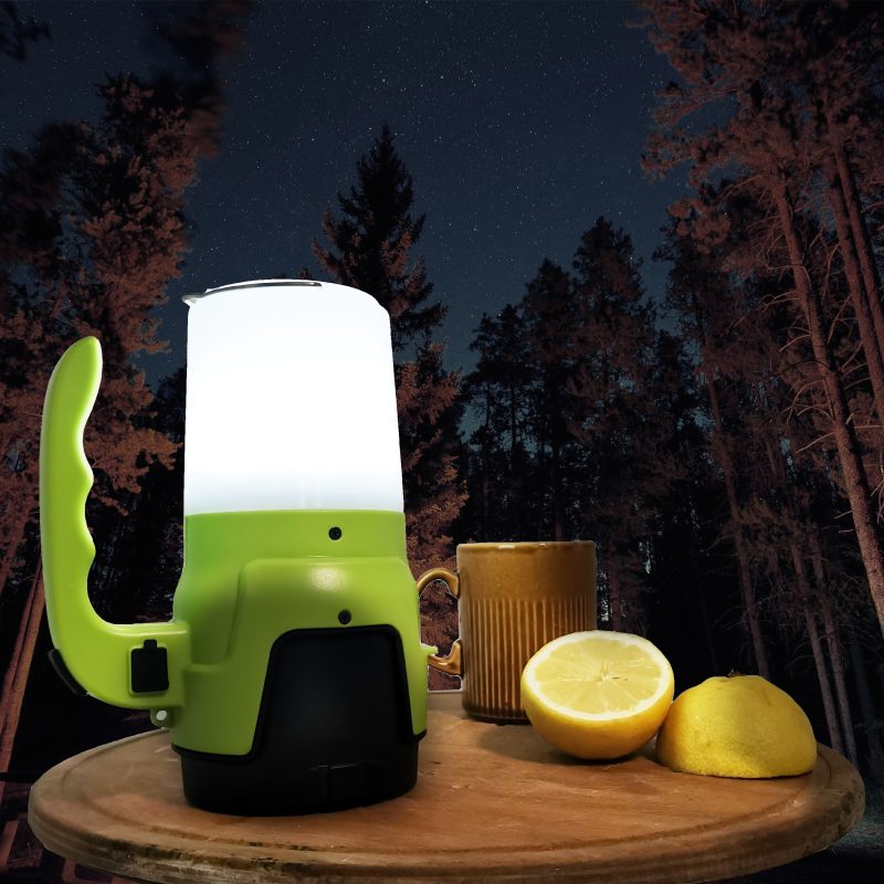10W 320lm Camping LED Flashlight 2 in 1 TED002129 - USB rechargeable / waterproof IP44 - TED Electric - Image 5
