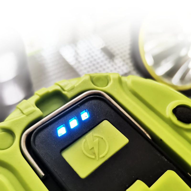 10W 500lm Camping LED Flashlight 2 in 1 TED002136 - USB rechargeable / waterproof IP44 - TED Electric - Image 3