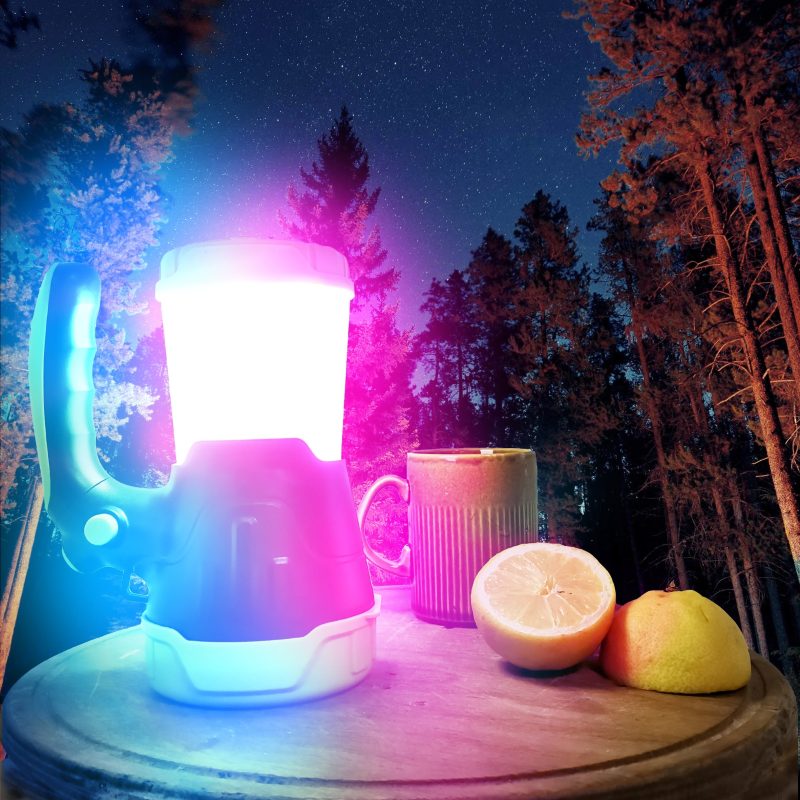 10W 500lm Camping LED Flashlight 2 in 1 TED002136 - USB rechargeable / waterproof IP44 - TED Electric - Image 6