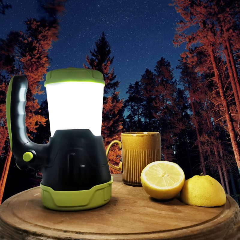10W 500lm Camping LED Flashlight 2 in 1 TED002136 - USB rechargeable / waterproof IP44 - TED Electric - Image 5