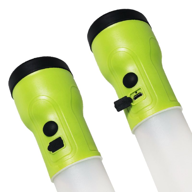 3W 100lm Camping LED Flashlight 2 in 1 TED002143 - USB rechargeable / waterproof IP44 - TED Electric - Image 3
