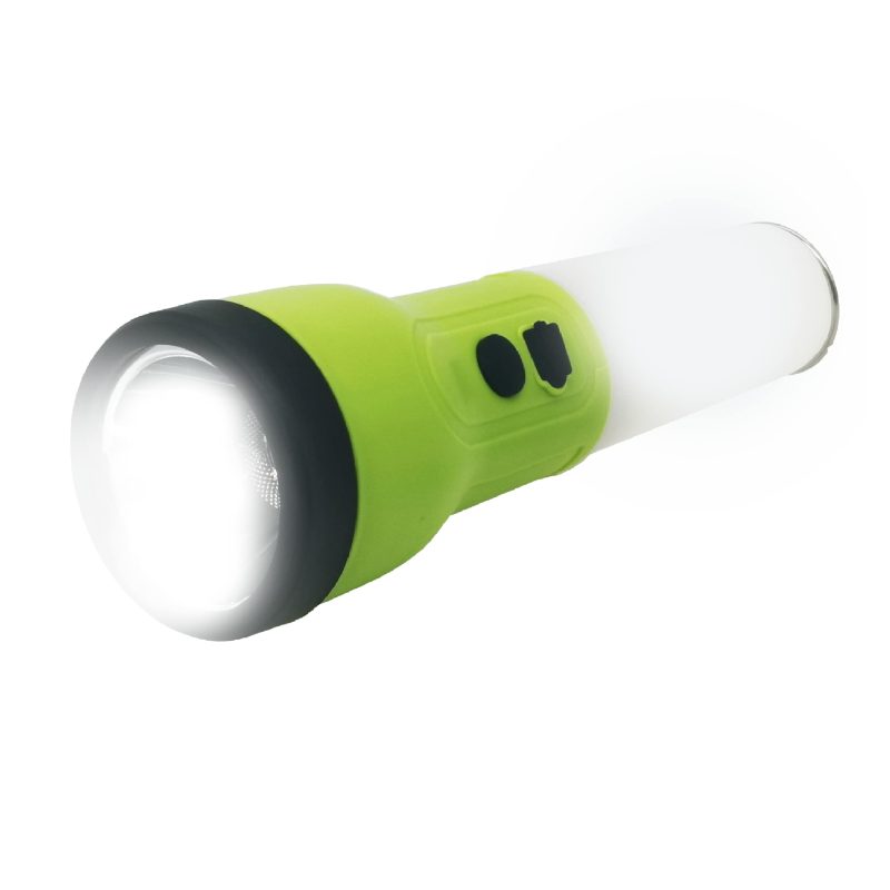 3W 100lm Camping LED Flashlight 2 in 1 TED002143 - USB rechargeable / waterproof IP44 - TED Electric - Image 2