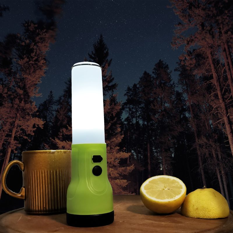 3W 100lm Camping LED Flashlight 2 in 1 TED002143 - USB rechargeable / waterproof IP44 - TED Electric - Image 5