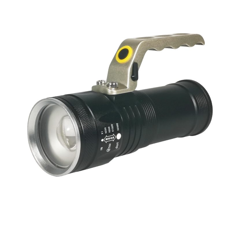10W 500lm Patrol LED Flashlight TED003744 - rechargeable / 6h battery life - waterproof IP65 - TED Electric