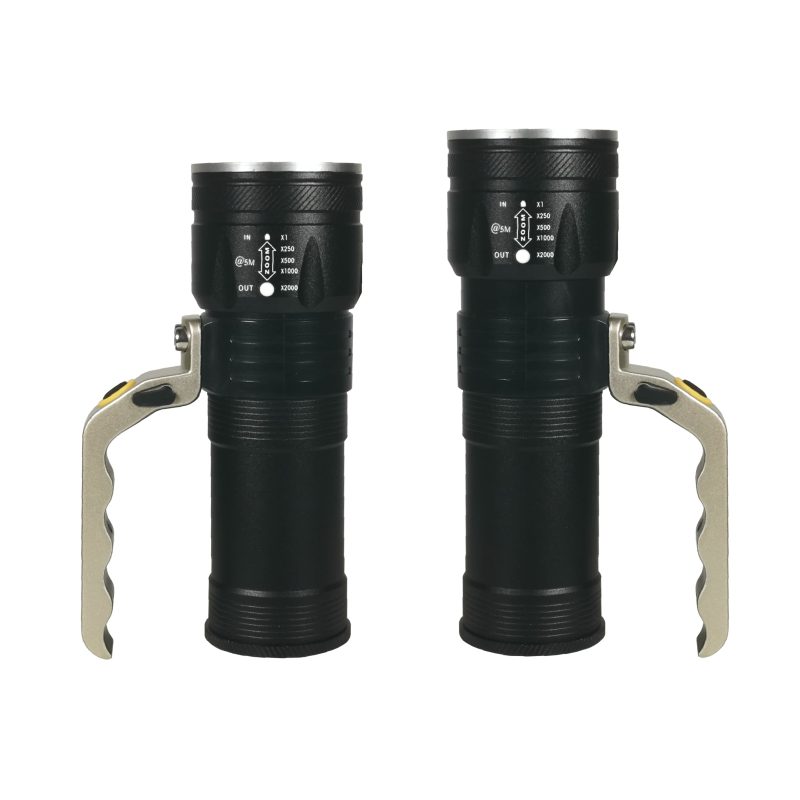 10W 500lm Patrol LED Flashlight TED003744 - rechargeable / 6h battery life - waterproof IP65 - TED Electric - Image 2