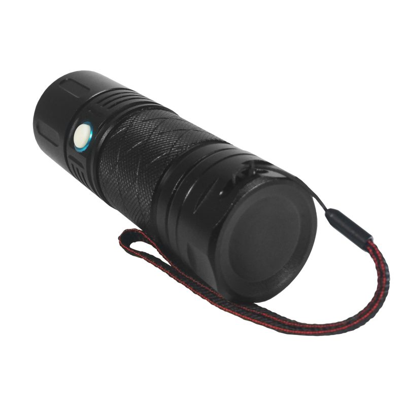 10W 1400lm LED Flashlight TED001979 - rechargeable / shockproof / waterproof IP65 - TED Electric - Image 4