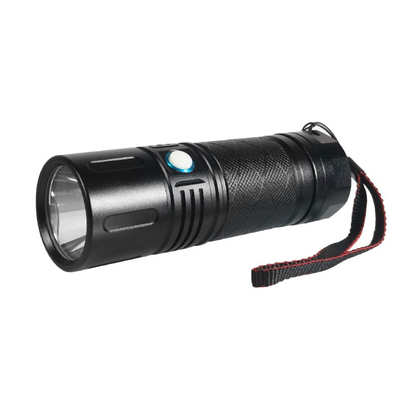 10W 1400lm LED Flashlight TED001979 - rechargeable / shockproof / waterproof IP65 - TED Electric