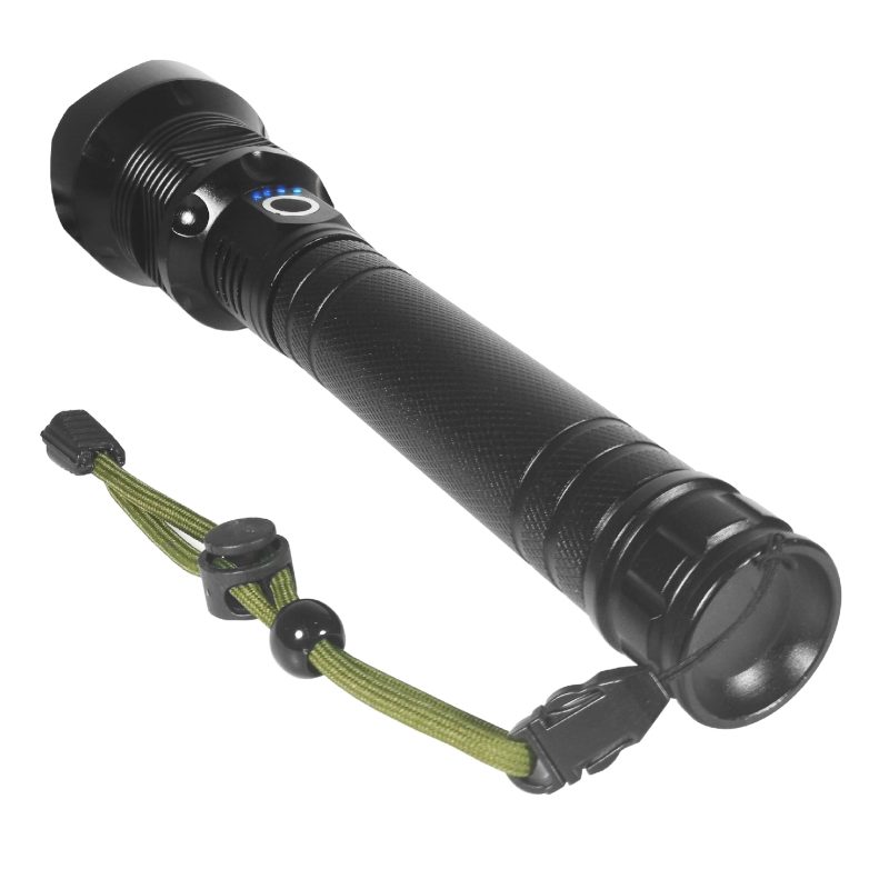 13W 1600lm LED Flashlight TED002020 - rechargeable / shockproof / waterproof IP65 - TED Electric - Image 3