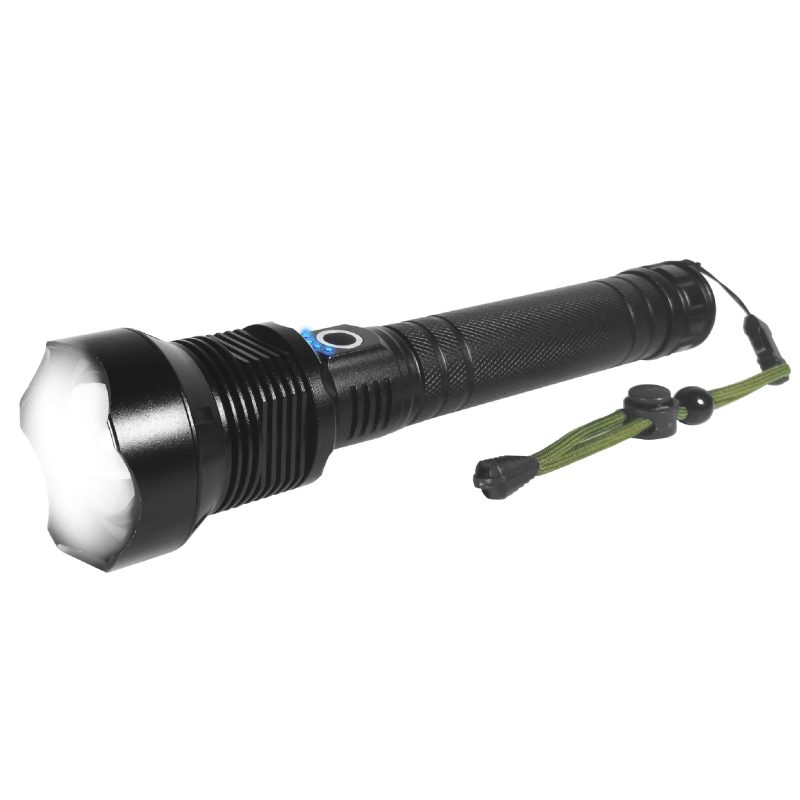 13W 1600lm LED Flashlight TED002020 - rechargeable / shockproof / waterproof IP65 - TED Electric - Image 2