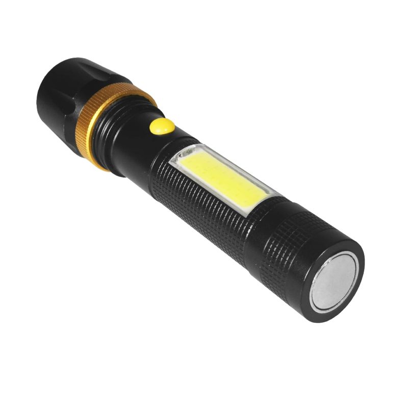 5W 300lm LED Flashlight TED002037 - rechargeable / shockproof / waterproof IP65 - TED Electric - Image 4