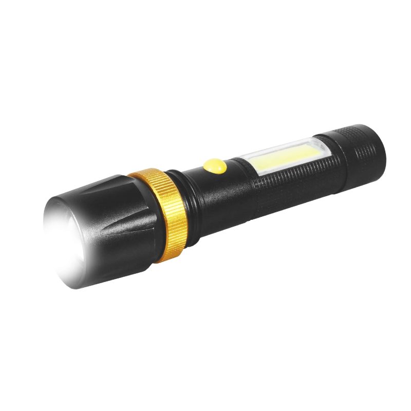 5W 300lm LED Flashlight TED002037 - rechargeable / shockproof / waterproof IP65 - TED Electric - Image 2