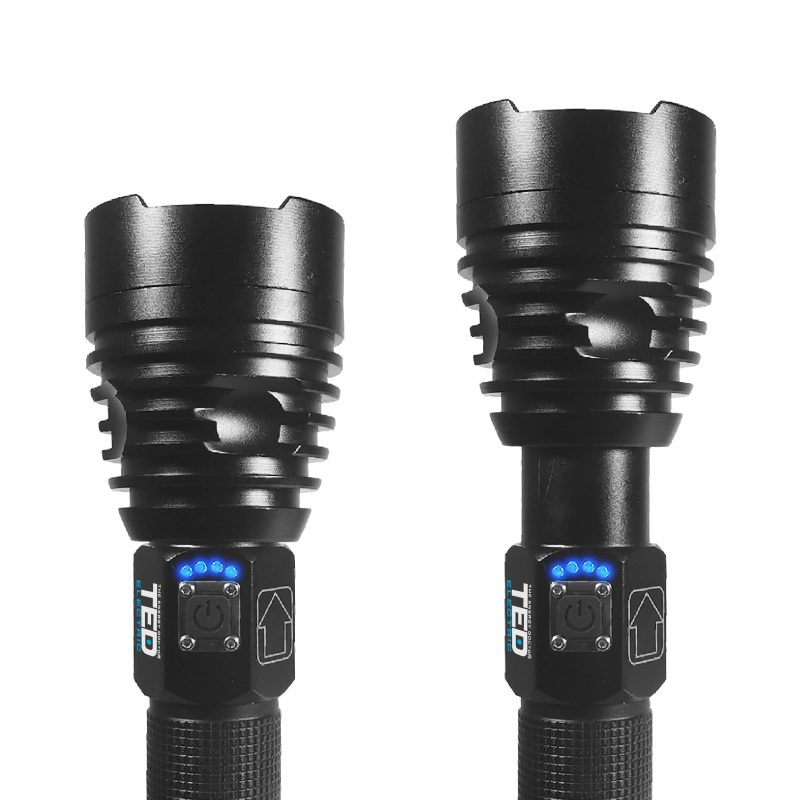 15W 1800lm LED Flashlight TED002051 - rechargeable / shockproof / waterproof IP65 - TED Electric - Image 5