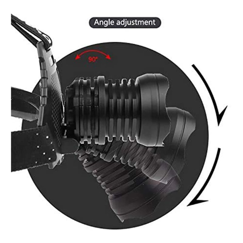12W 1000lm Head Light TED002082 - rechargeable / 3 light modes - TED Electric - Image 6