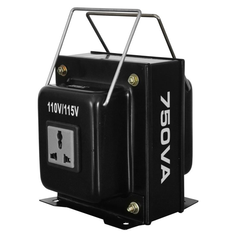 750VA Block Voltage Transformer - 230V to 110V / 115V - Universal Output - TED Electric