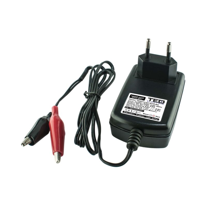 6V 0.8A Lead-acid Battery Charger - TED Electric