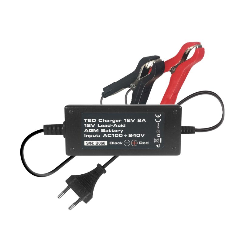 12V 2A Lead-acid Battery Charger - TED Electric