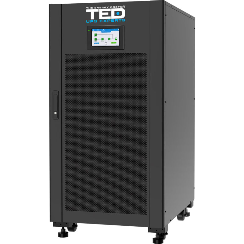 200kVA 200kW 3-Phase (3:3) UPS Online - LCD Display - Terminal Block - TED Electric