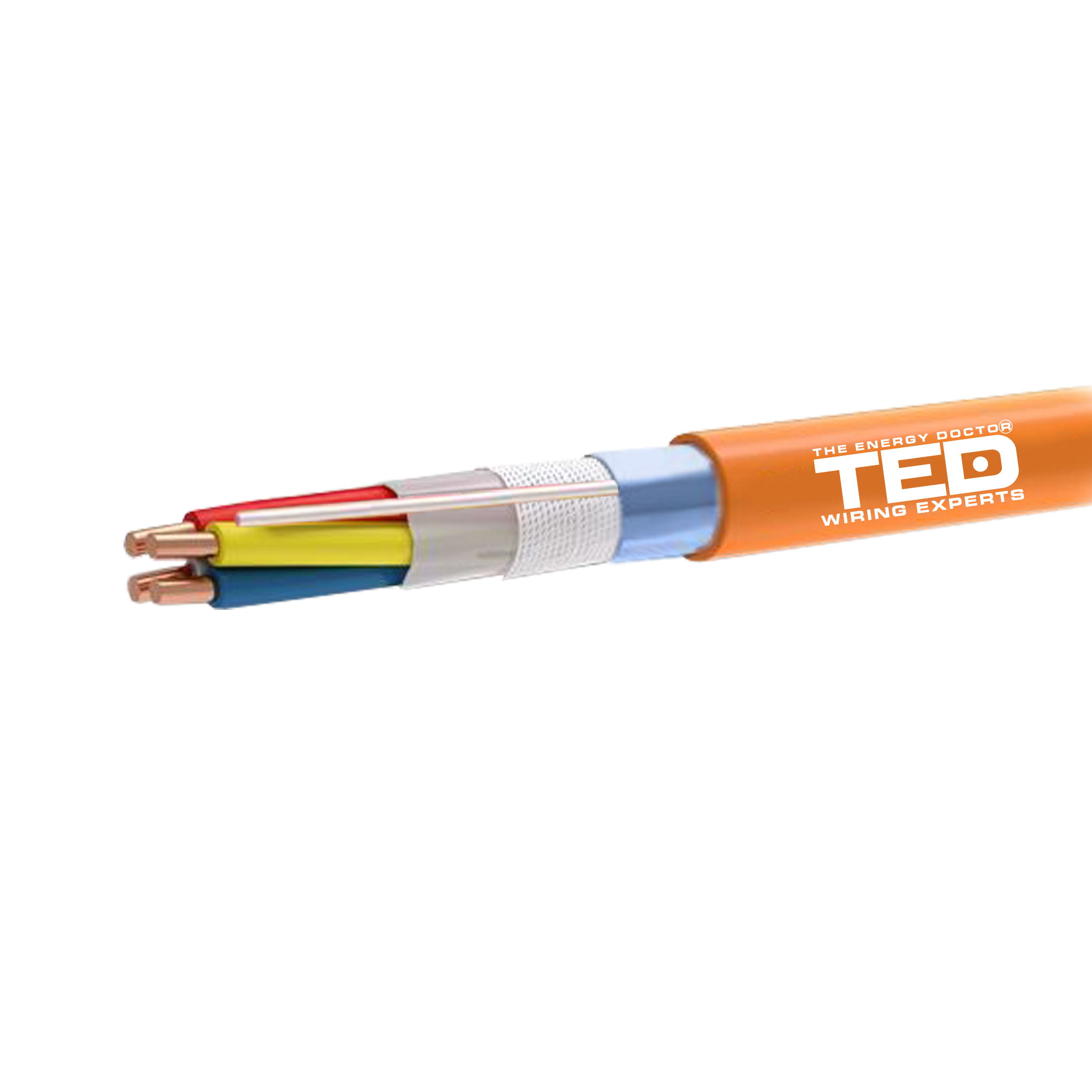 TED Fire Cable JE-H(ST)H E90 FE180 PH120 2x2x0.8 500m