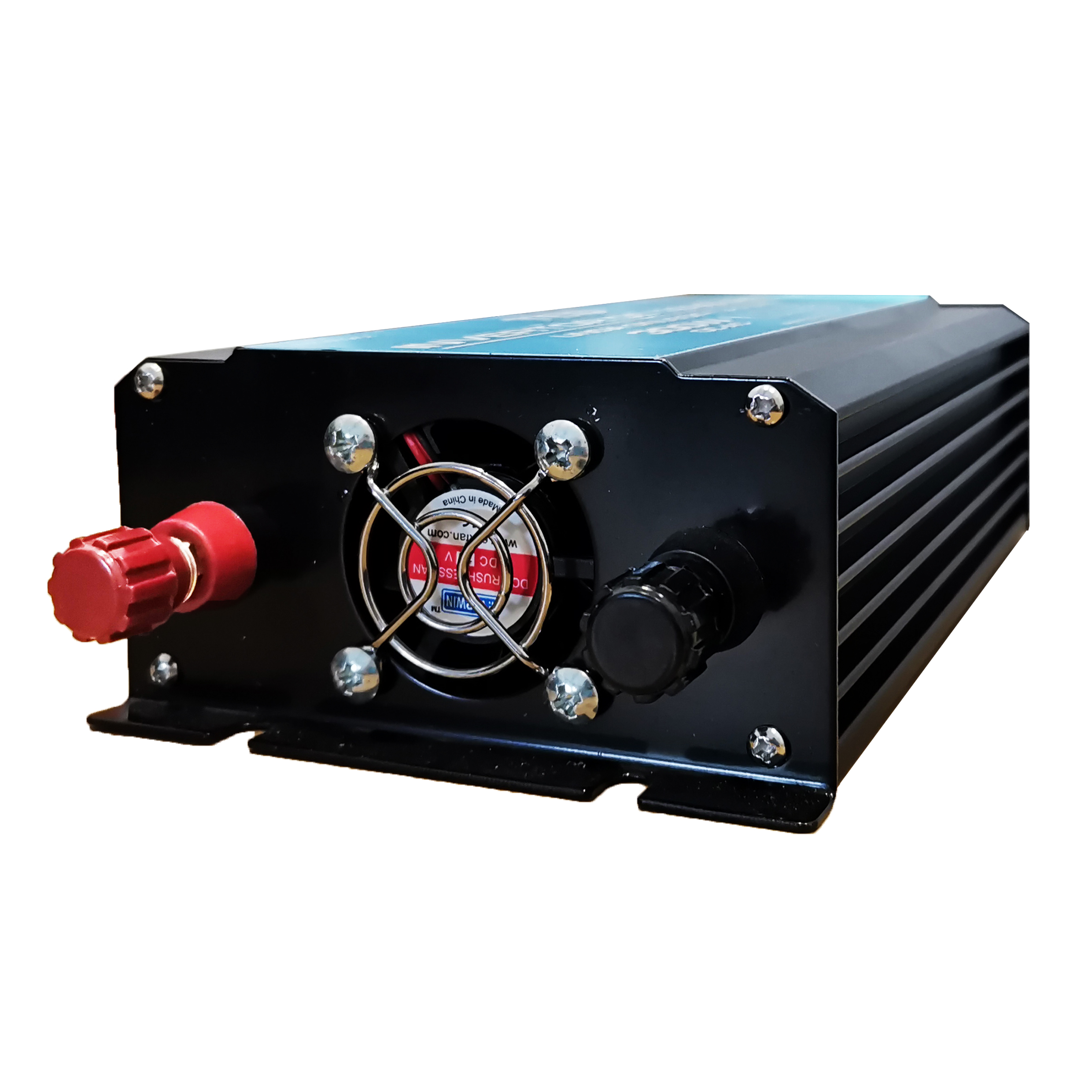 300W inverter 12V battery terminals and cooling fan