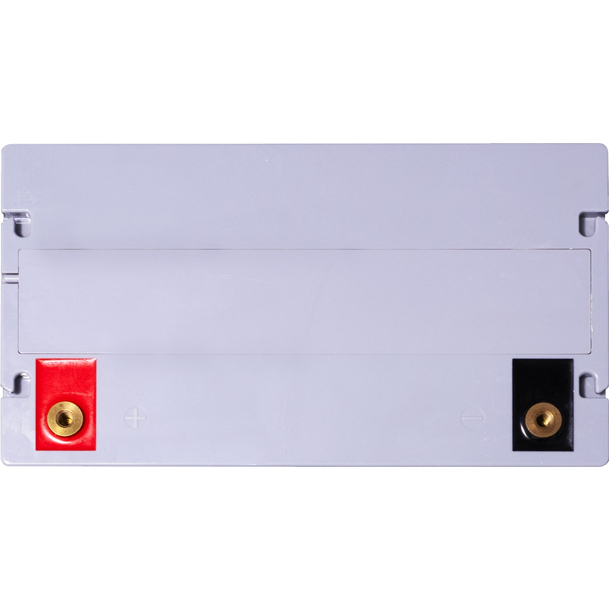 TED 12V 102Ah battery top view