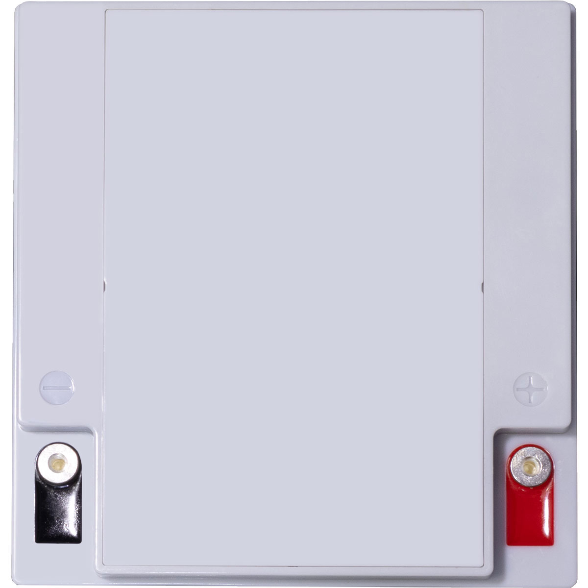 TED 12V 28.5Ah battery top view