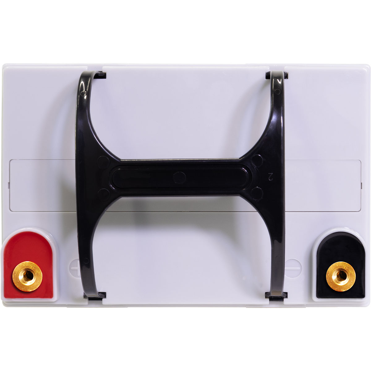 TED 12V 36Ah battery top view