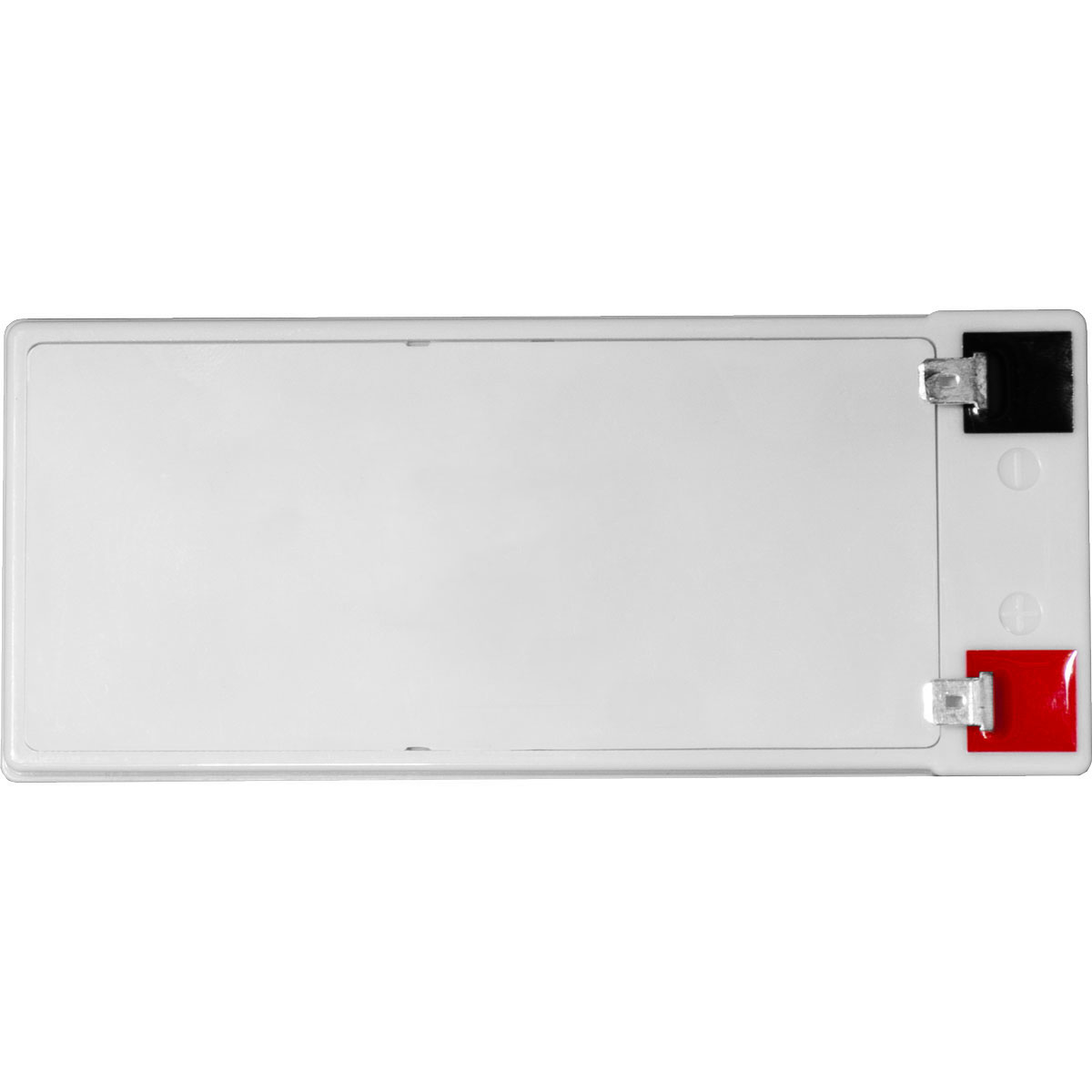 TED 12V 9.6Ah battery top view